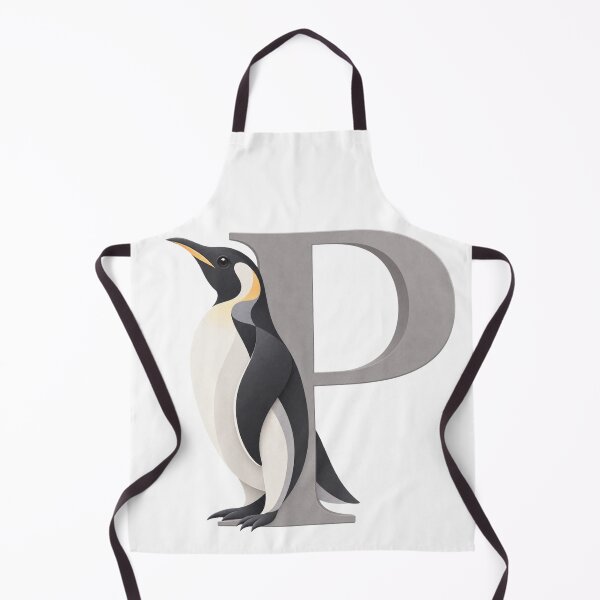 Item preview, Penguin Letter P Art designed and sold by tmoca.