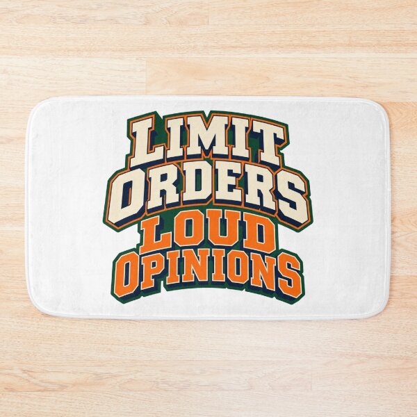Item preview, Limit Orders Loud Opinions Varsity Trader Identity designed and sold by VolatilityEdge.