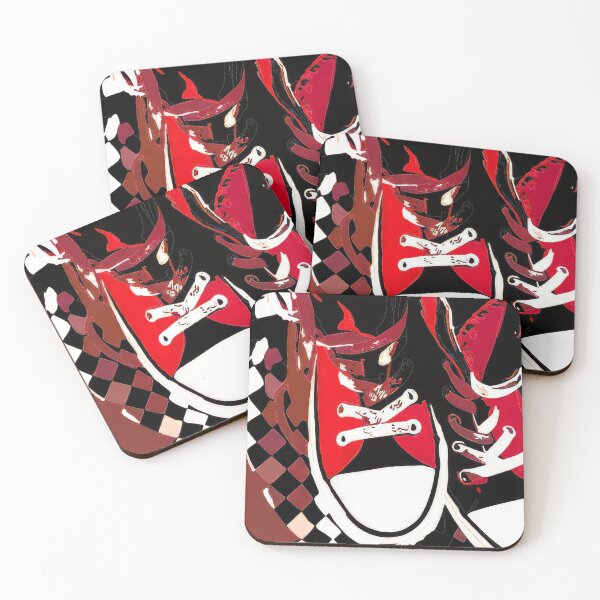 Item preview, Bright RED Tennies!! Cool Sneakers! designed and sold by Crobin1961.