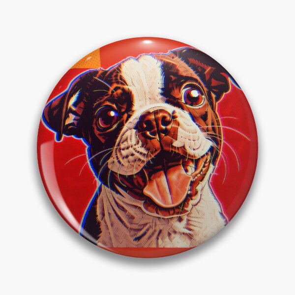 Item preview, Boston Terrier Pop Art Collage — Retro Comic Dog Lover Gift designed and sold by Mario  Rojas.