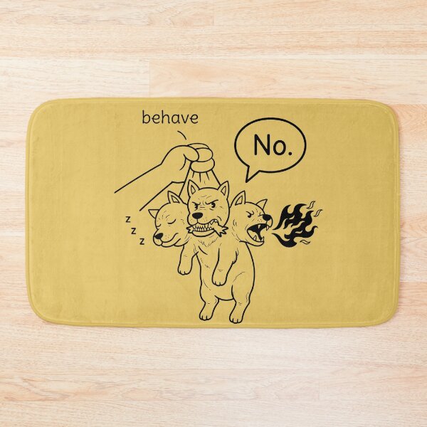 Item preview, Funny Cerberus No Behave  designed and sold by MythoWorldddd.