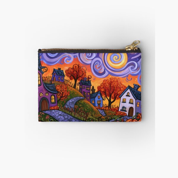 Item preview, The Winding Road to Pumpkin Village designed and sold by NeoNebulaArt.