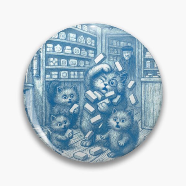 Item preview, Gustave in the Montmartre Soap Shop - Fonulaseries designed and sold by Fonulaseries.