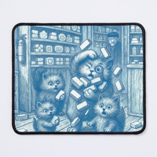 Item preview, Gustave in the Montmartre Soap Shop - Fonulaseries designed and sold by Fonulaseries.