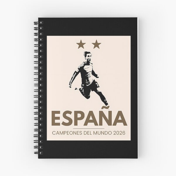 Artikelvorschau, Spanien Weltmeister 2026 entworfen und verkauft von LowCounFossils.