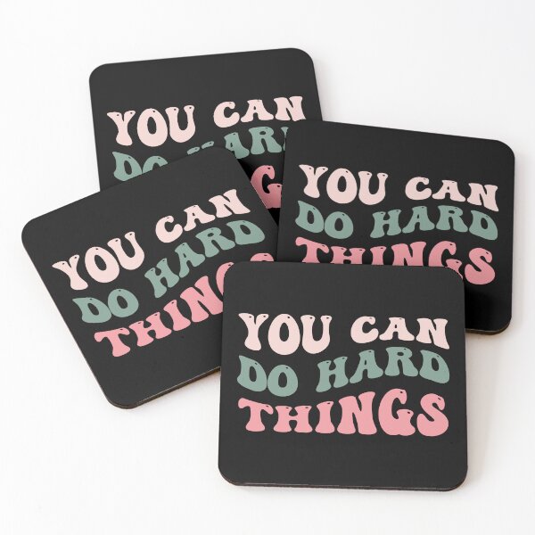 Item preview, You Can Do Hard Things designed and sold by MiaBellaGirl.