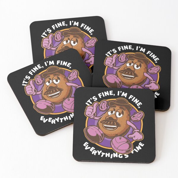 Item preview, Mr Potato Head - It's Fine I'm Fine Everything's Fine designed and sold by yuckticke.
