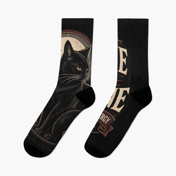 Item preview, Leave Me Alone Black Cat Halloween Retro Screen Print designed and sold by RoyesButler.