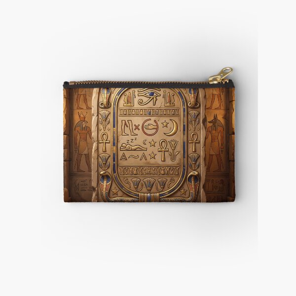 Item preview, Never Stop Dreaming in Ancient Egyptian Hieroglyphs | Luxury Gold Pharaonic PNG  designed and sold by HoMya.