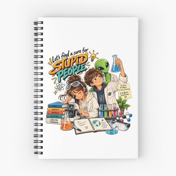 Item preview, Let's Find a Cure for Stupid People designed and sold by RetroPop23.