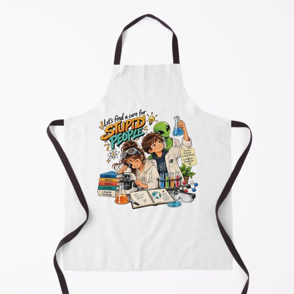 Item preview, Let's Find a Cure for Stupid People designed and sold by RetroPop23.