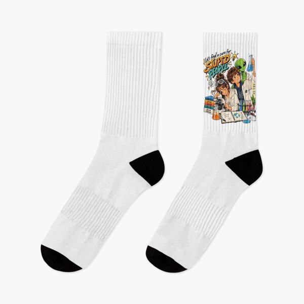 Item preview, Let's Find a Cure for Stupid People designed and sold by RetroPop23.