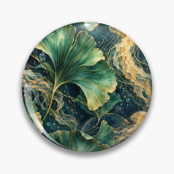 Item preview, Ginkgo Jellyfish designed and sold by scicilysimonee.