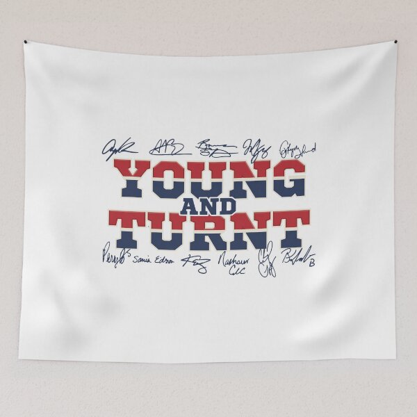 Item preview, Team USA - Young And Turnt - Player Signatures designed and sold by yuckticke.