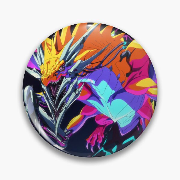 Item preview, The Cyber Beast's Flight in Neon Light designed and sold by SabaMirzique.