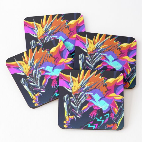 Item preview, The Cyber Beast's Flight in Neon Light designed and sold by SabaMirzique.