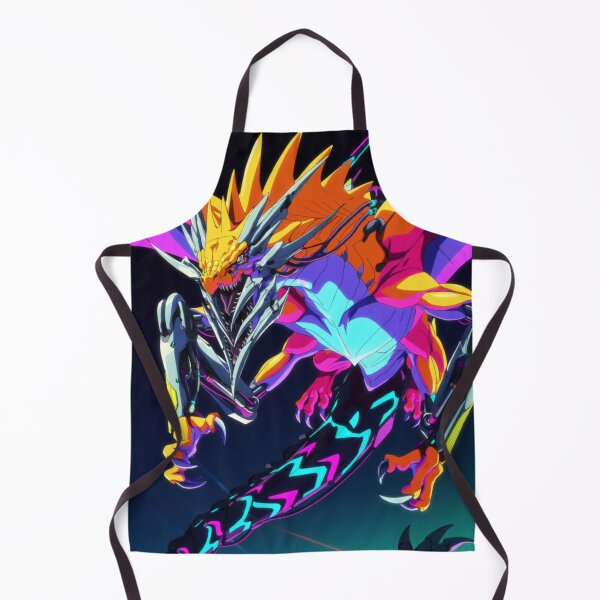 Item preview, The Cyber Beast's Flight in Neon Light designed and sold by SabaMirzique.