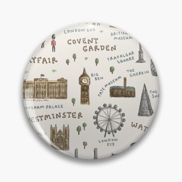 Item preview, London Landmarks designed and sold by Those Pencil Shavings.