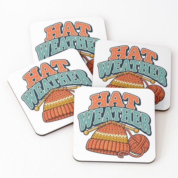 Item preview, Hat Weather – Retro Knitting & Yarn Lover Design designed and sold by EastEndTownie.