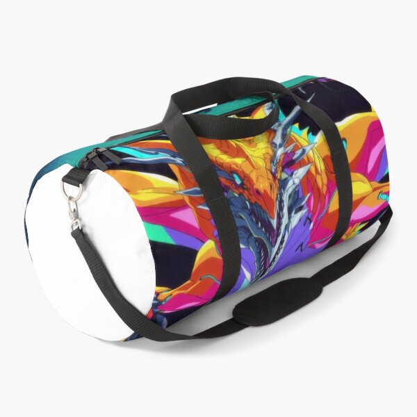 Item preview, The Cyber Beast's Flight in Neon Light (V2) designed and sold by SabaMirzique.
