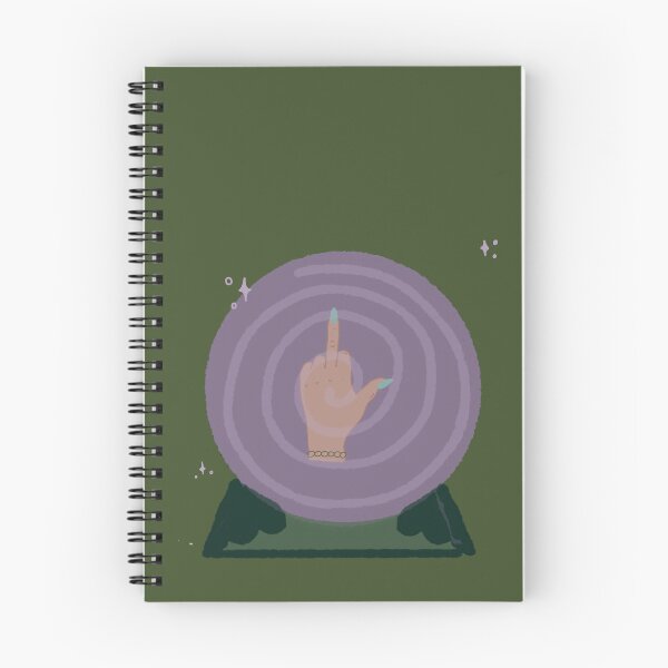 Item preview, Crystal Ball Middle Finger designed and sold by SweetButSnarky.