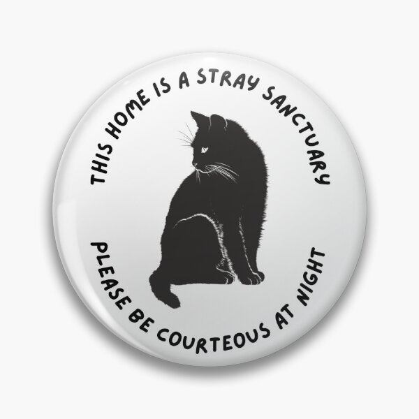 Item preview, This home is a stray sanctuary, please be courteous at night.  designed and sold by -Archie Alexandre-.