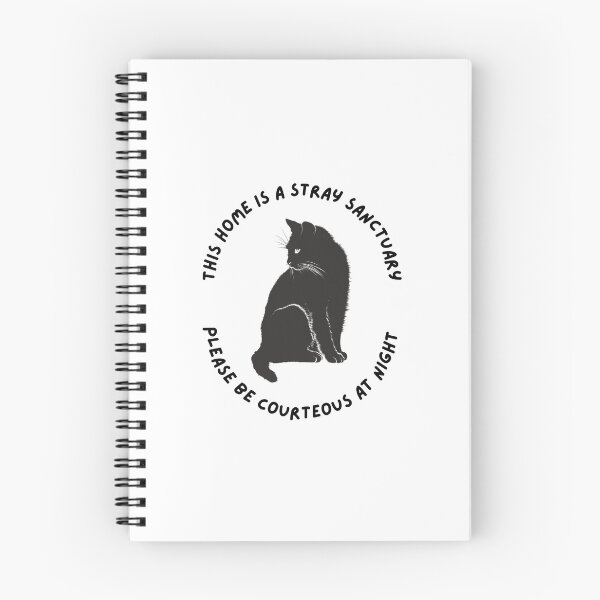 Item preview, This home is a stray sanctuary, please be courteous at night.  designed and sold by -Archie Alexandre-.