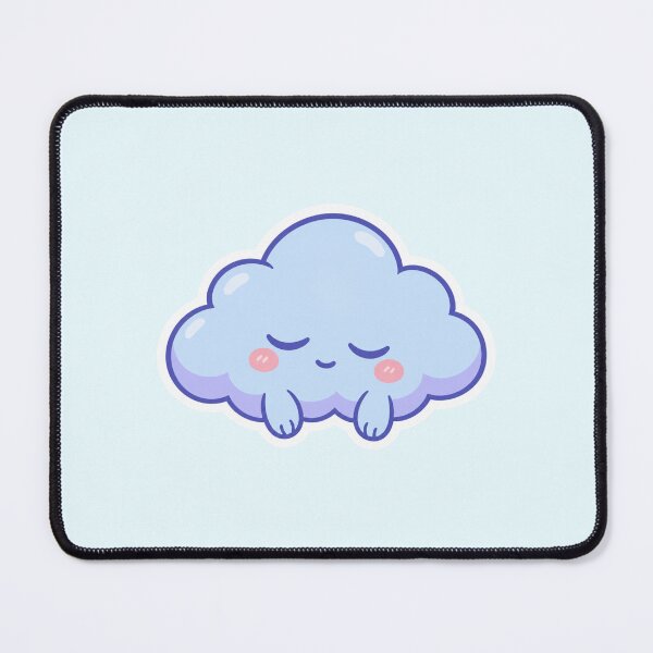 Item preview, Cute Cloud With Face Cute Sticker Design designed and sold by Inkworksbyshery.