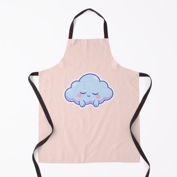 Item preview, Cute Cloud With Face Cute Sticker Design designed and sold by Inkworksbyshery.