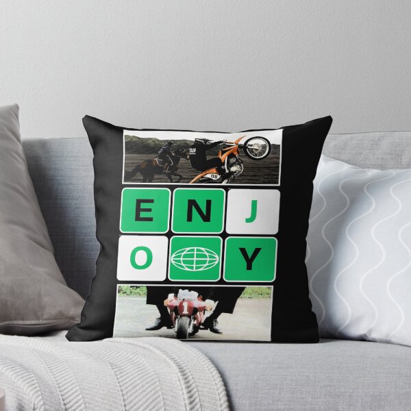 Item preview, Enjoy Motorcycle Racing Vintage Retro Design designed and sold by Nooja774.