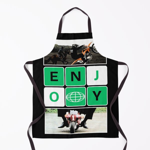 Item preview, Enjoy Motorcycle Racing Vintage Retro Design designed and sold by Nooja774.