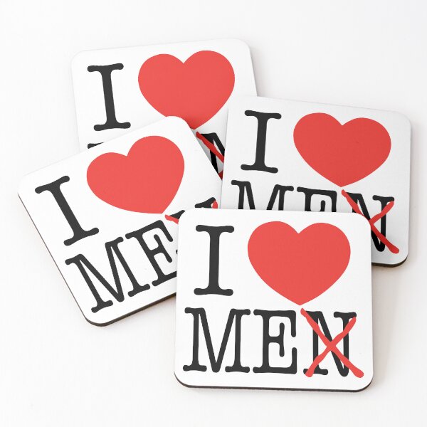 Item preview, I Love Me - I Love Men, Sarcasm designed and sold by DGMaxShop.