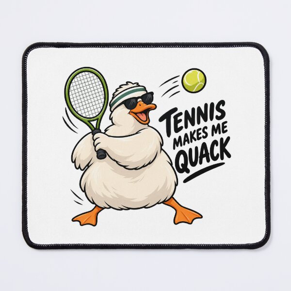 Item preview, Tennis makes me quack designed and sold by TennisProTeam.