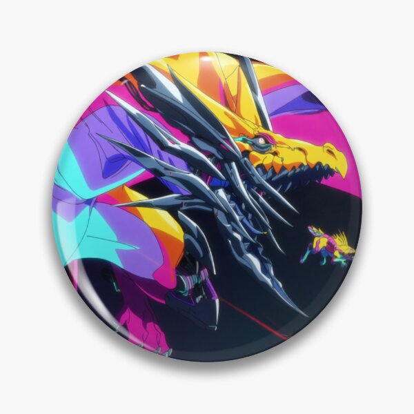Item preview, The Cyber Beast's Flight in Neon Light (V3) designed and sold by SabaMirzique.