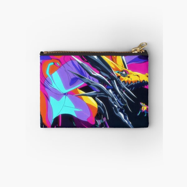Item preview, The Cyber Beast's Flight in Neon Light (V3) designed and sold by SabaMirzique.