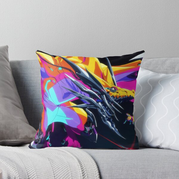 Item preview, The Cyber Beast's Flight in Neon Light (V3) designed and sold by SabaMirzique.