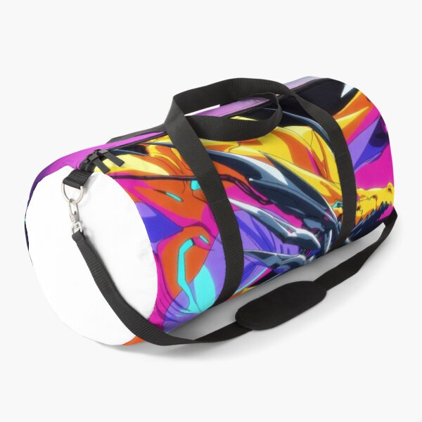 Item preview, The Cyber Beast's Flight in Neon Light (V3) designed and sold by SabaMirzique.