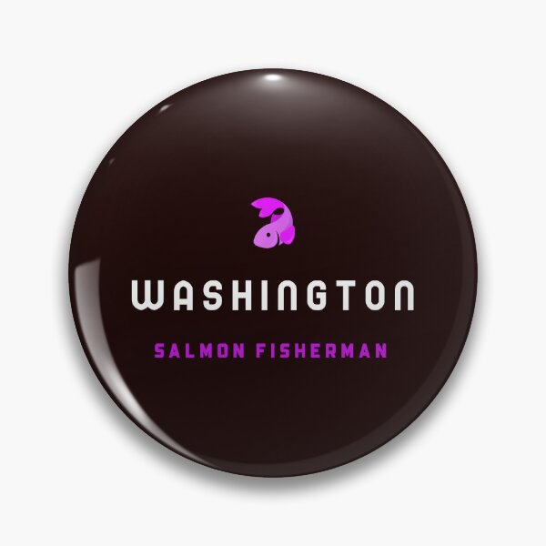 Item preview, WASHINGTON SALMON FISHERMAN designed and sold by JamiesLocker.