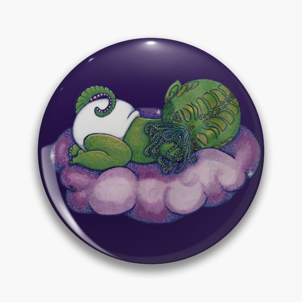 Item preview, Baby Cthulhu on a Cloud designed and sold by KarMarieCrafts.