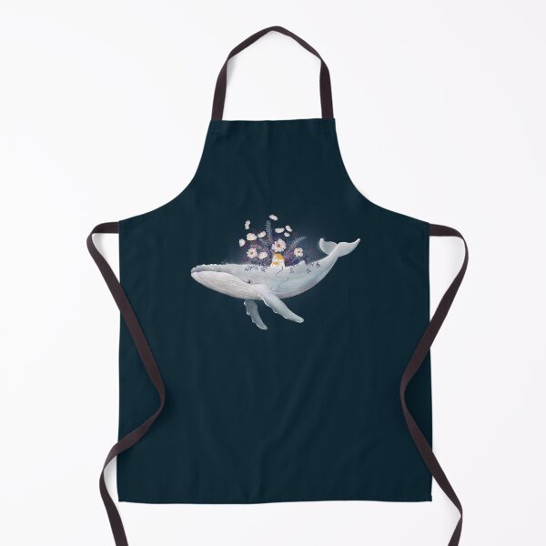 Item preview, Whale World Cottage Garden – A Tiny Garden Home at Sea designed and sold by Katherine Quinn Illustration.