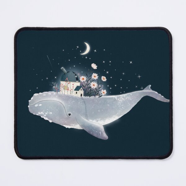 Item preview, Whale World Stargazer – A Little House Beneath the Stars designed and sold by Katherine Quinn Illustration.