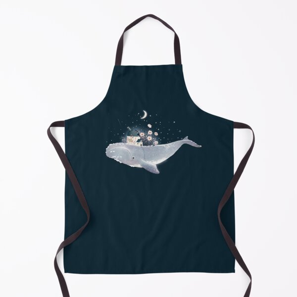 Item preview, Whale World Stargazer – A Little House Beneath the Stars designed and sold by Katherine Quinn Illustration.