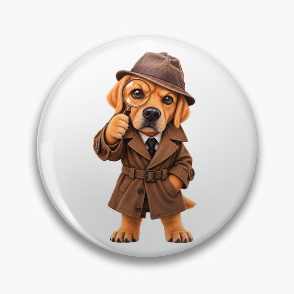 Item preview, Secret Agent Labrador Detective designed and sold by builtforyou.