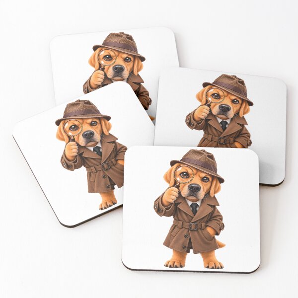 Item preview, Secret Agent Labrador Detective designed and sold by builtforyou.