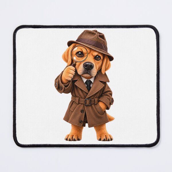 Item preview, Secret Agent Labrador Detective designed and sold by builtforyou.