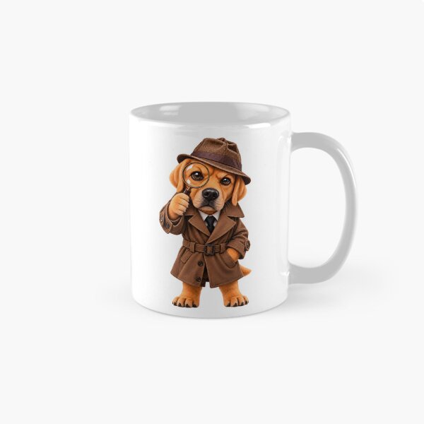 Item preview, Secret Agent Labrador Detective designed and sold by builtforyou.