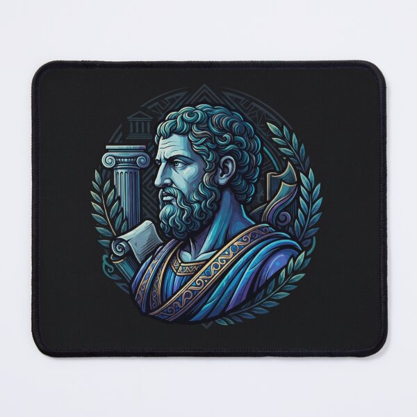 Item preview, Aristotle Classical Greek Philosopher Portrait designed and sold by Owcomm.