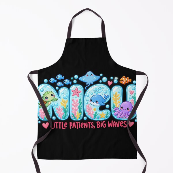 Item preview, Nicu Ocean Nurse Little Patients Big Waves Graphic designed and sold by VGAfanatic.