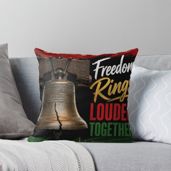 Item preview, FREEDOM RINGS LOUDER TOGETHER designed and sold by 901SHIRTS.