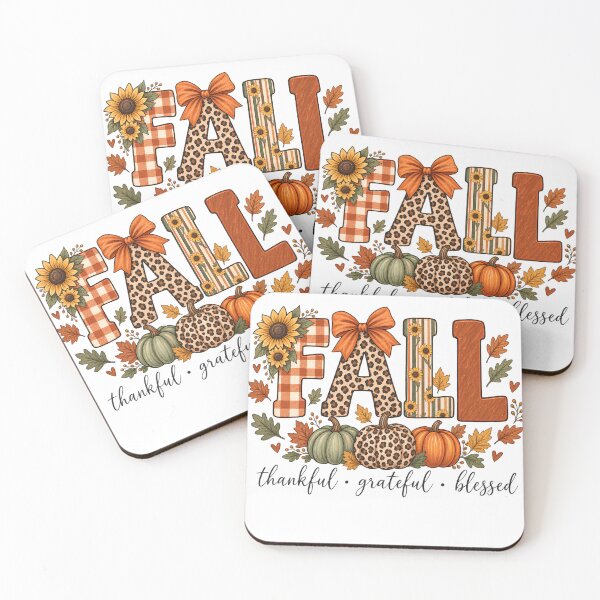 Item preview, Fall Thankful Grateful Blessed Pumpkin designed and sold by VGAfanatic.